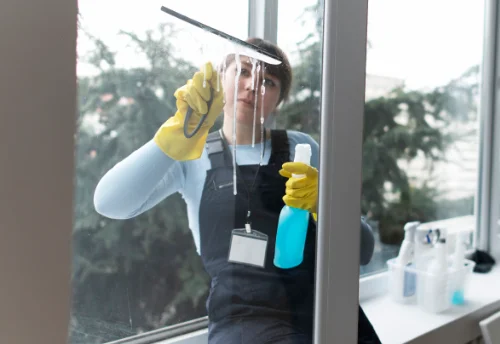 Nettoyage de vitres intérieures et extérieures à Montailleur